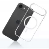 Phone cover 3MK for Apple iPhone 17 Air — transparent TPU/PU case, fits 6.5 inch (16.5 cm) screen