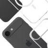 Phone cover 3MK for Apple iPhone 17 Air — transparent TPU/PU case, fits 6.5 inch (16.5 cm) screen