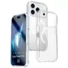 Protective case 3MK Armor MagCase for Apple iPhone 17 Pro, magnetic attachment, transparent/smoke finish