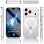 Protective case 3MK Armor MagCase for Apple iPhone 17 Pro, magnetic attachment, transparent/smoke finish