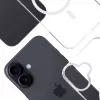 Phone cover 3MK for Apple iPhone 17, transparent TPU/PU case, for 6.3 inch (16 cm) screen