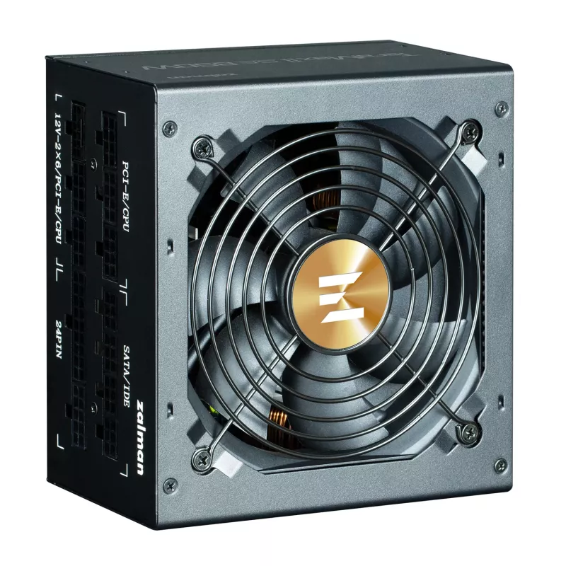 Power supply unit Zalman TeramaxII SE 850 W ATX 18+10 pin, 80 PLUS Gold, 120 mm fan, black