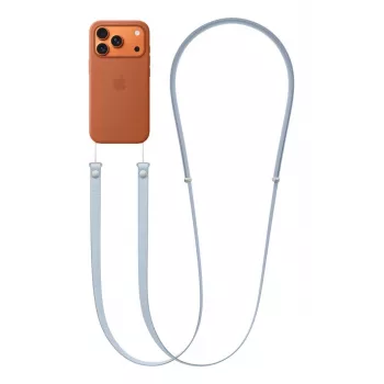 Strap Apple Crossbody Strap Light Blue 2.08m rPET Stainless Steel
