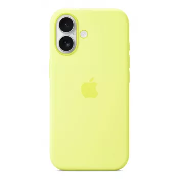 Cover Apple iPhone 17 Silicone Case with MagSafe Neon Yellow