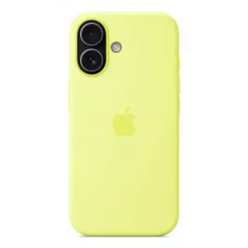 Cover Apple iPhone 17 Silicone Case with MagSafe Neon Yellow