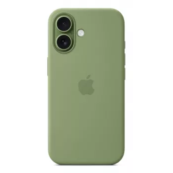 Silicone Case Apple iPhone 17 MagSafe Light Moss Cover Green