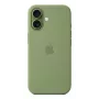 Silicone Case Apple iPhone 17 MagSafe Light Moss Cover Green