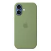 Silicone Case Apple iPhone 17 MagSafe Light Moss Cover Green
