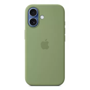 Silicone Case Apple iPhone 17 MagSafe Light Moss Cover Green