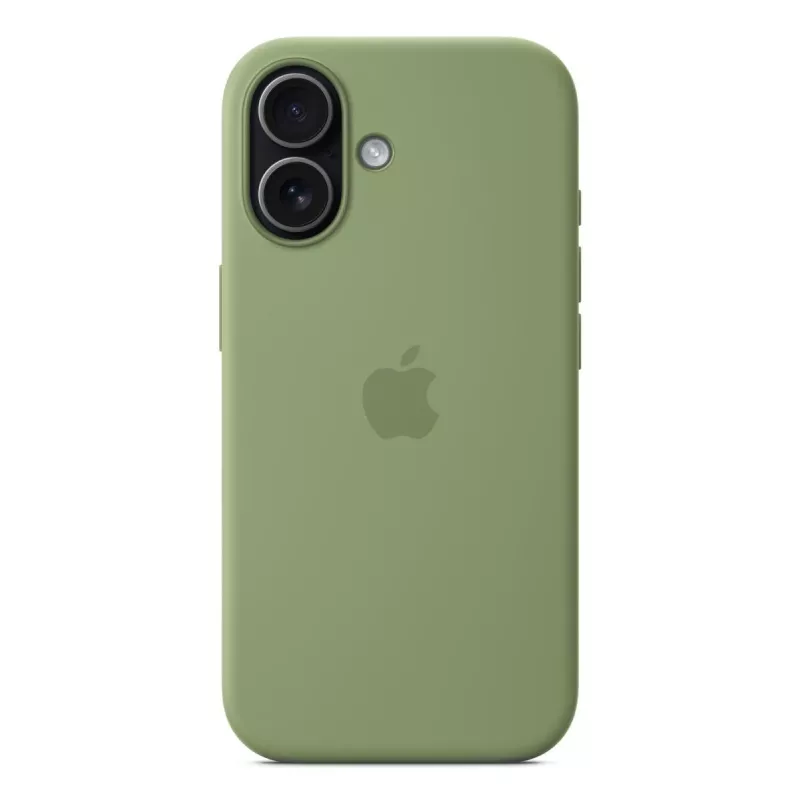 Silicone Case Apple iPhone 17 MagSafe Light Moss Cover Green