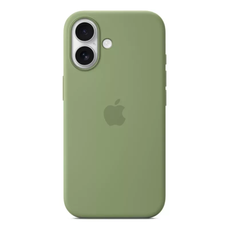 Silicone Case Apple iPhone 17 MagSafe Light Moss Cover Green