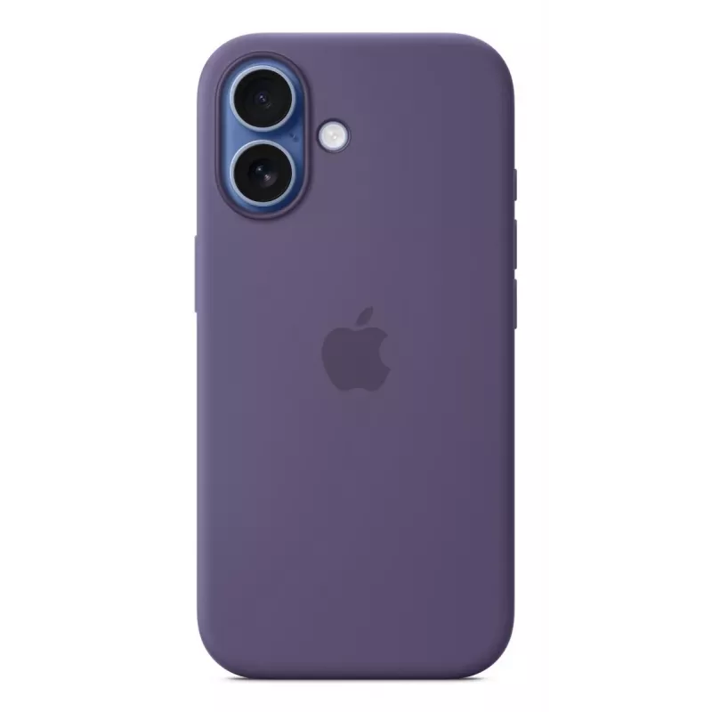 Silicone Case Apple iPhone 17 Purple Fog Cover Monochromatic