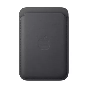 Card holder Apple iPhone FineWoven Wallet with MagSafe Black Microtwill
