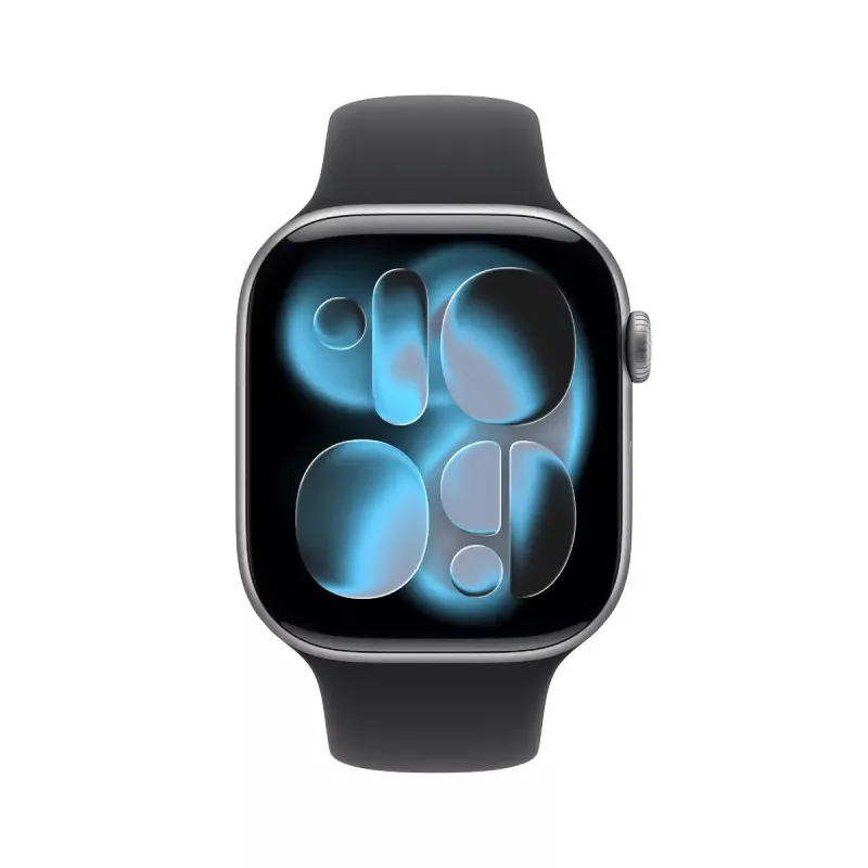 Smartwatch Apple Watch Series 11 GPS 46mm Space Grey Aluminium Black Sport Band S/M