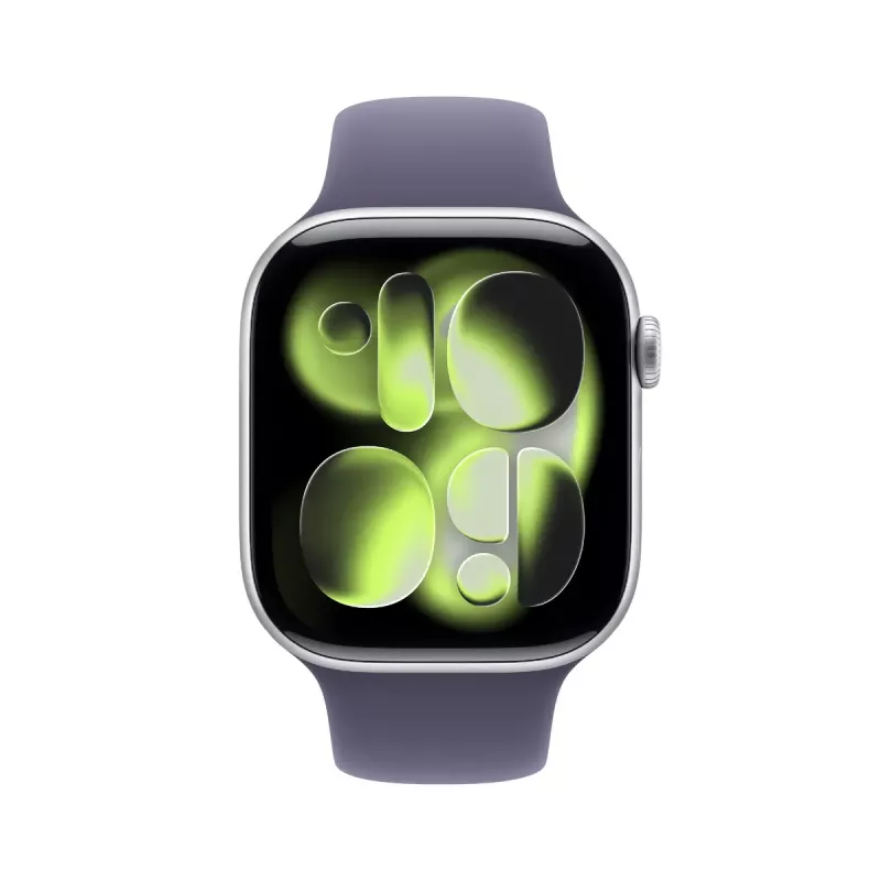 Smartwatch Apple Watch Series 11 GPS 46mm Silver Aluminium Case Purple Fog Sport Band S/M