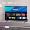 Hisense 32A4Q 81.3 cm (32 inch) HD Smart TV Wi-Fi Black