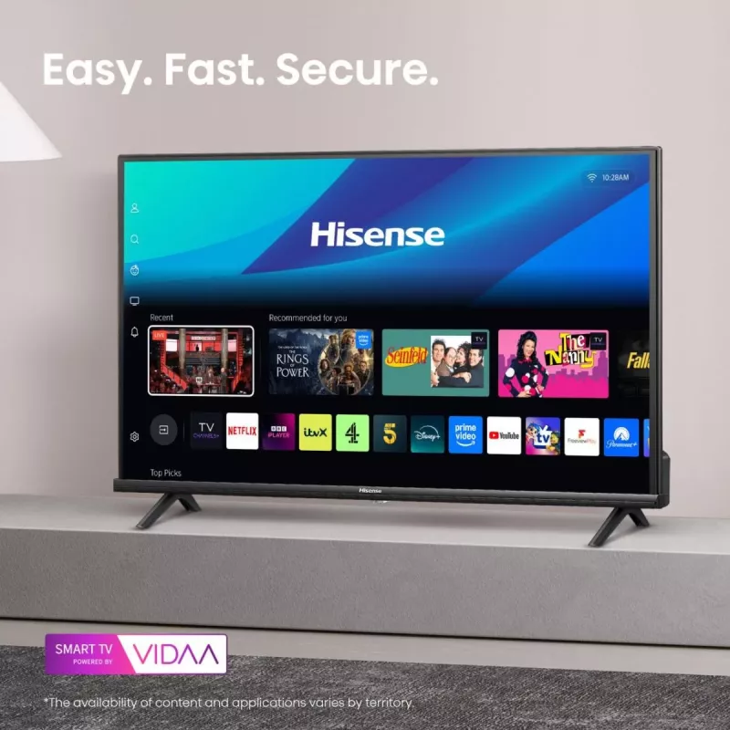 Hisense 32A4Q 81.3 cm (32 inch) HD Smart TV Wi-Fi Black