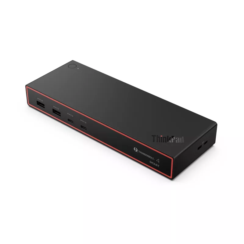 Lenovo ThinkPad Thunderbolt 4 Smart Dock Gen2 7500 Wired Black 100W Power Delivery 2500Mbit/s