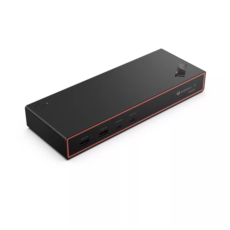 Lenovo ThinkPad Thunderbolt 4 Smart Dock Gen2 7500 Wired Black 100W Power Delivery 2500Mbit/s