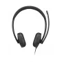 Lenovo VoIP Headset 5000 Wired Head-band Office/Call center USB Type-C Black
