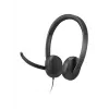 Lenovo VoIP Headset 5000 Wired Head-band Office/Call center USB Type-C Black