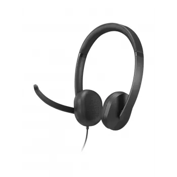 Lenovo VoIP Headset 5000 Wired Head-band Office/Call center USB Type-C Black