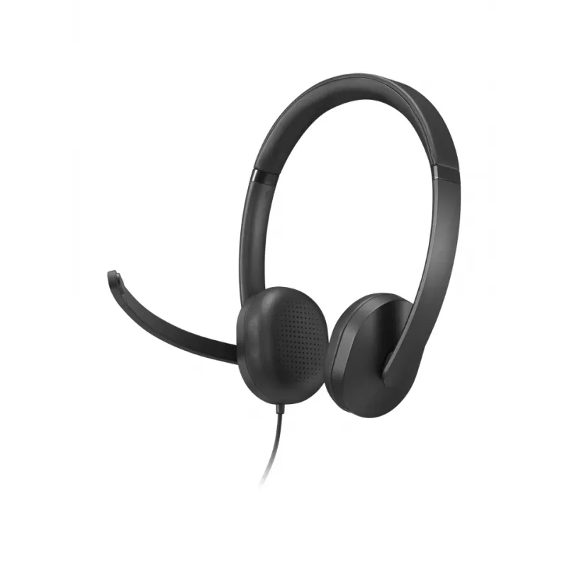 Lenovo VoIP Headset 5000 Wired Head-band Office/Call center USB Type-C Black
