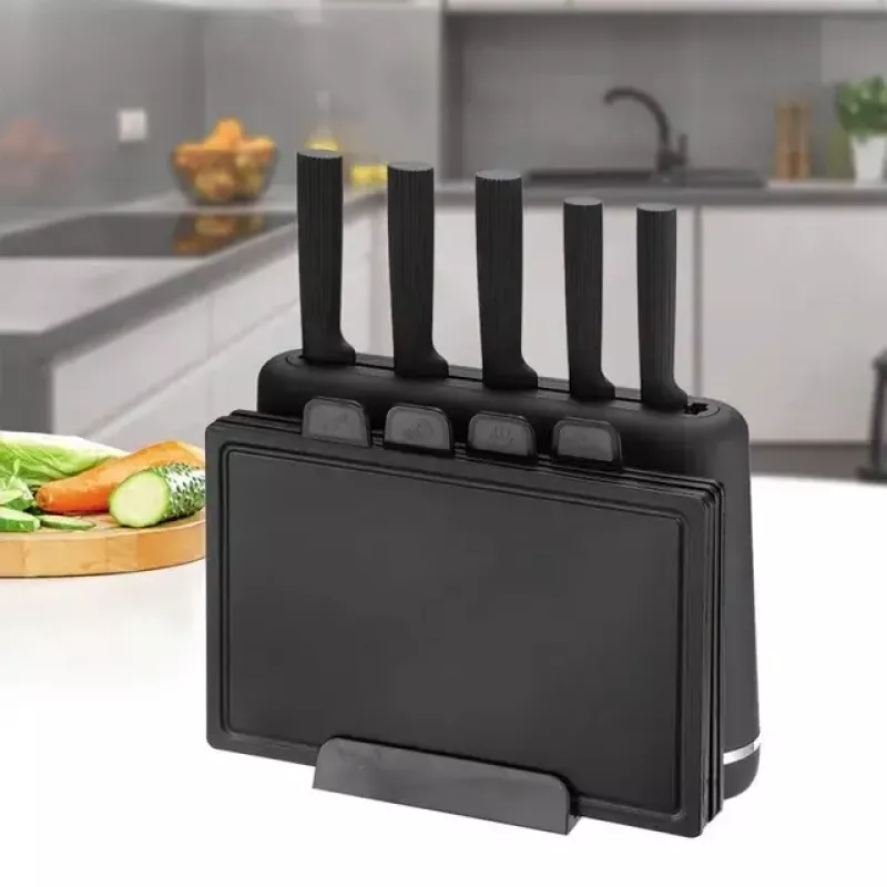 Kitchen Knife Maestro MR-1412-BLACK Set of Knives and Boards