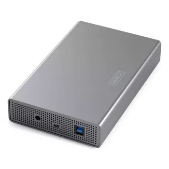 HDD enclosure Digitus DA-71106-1 USB 3.0 3.5 inch SATA 16TB Aluminum