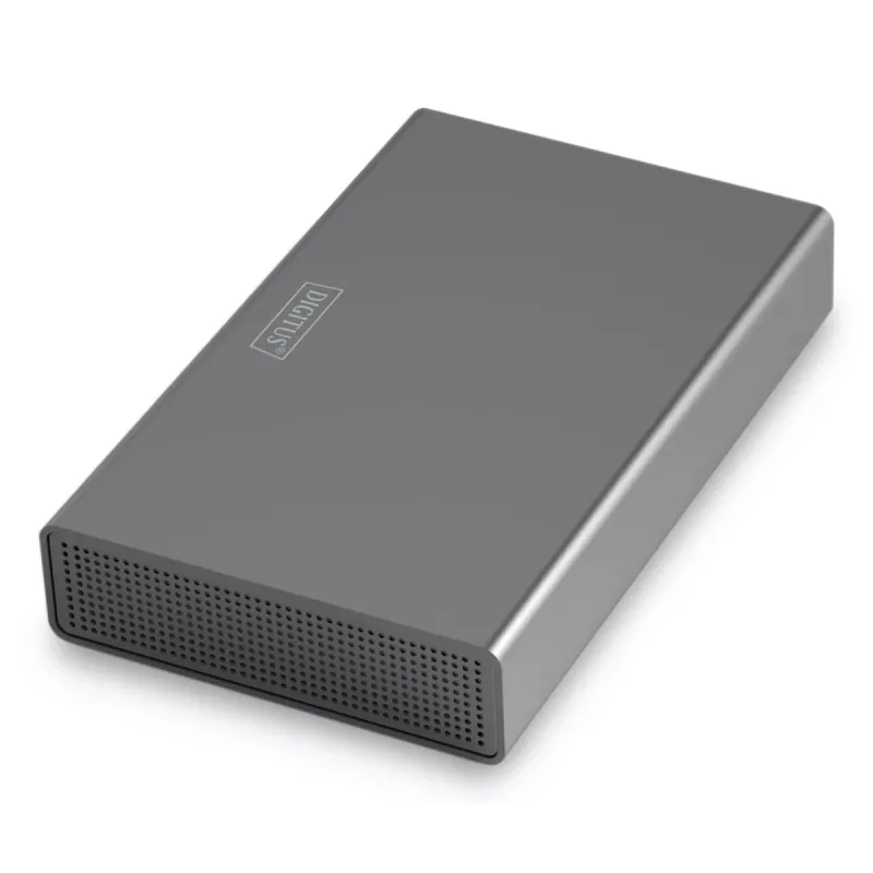 HDD enclosure Digitus DA-71106-1 USB 3.0 3.5 inch SATA 16TB Aluminum
