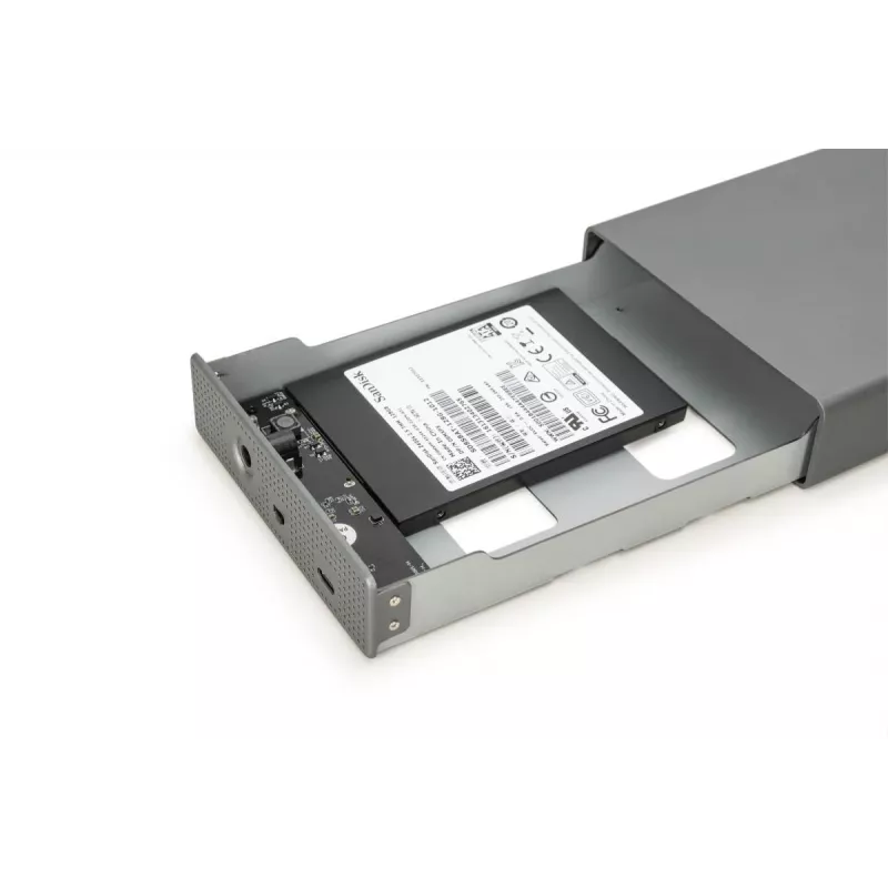 HDD enclosure Digitus DA-71106-1 USB 3.0 3.5 inch SATA 16TB Aluminum