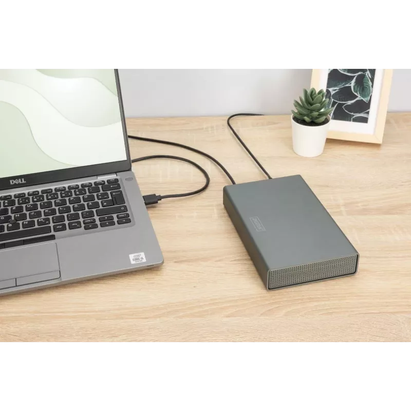 HDD enclosure Digitus DA-71106-1 USB 3.0 3.5 inch SATA 16TB Aluminum