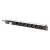 DIGITUS PDU - 1U Aluminium rackmount 7x safety outlet 16A 4000W 250VAC 50/60Hz 1x circuit breaker