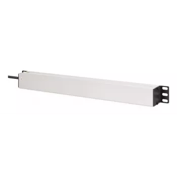 DIGITUS PDU - 1U aluminum rackmount 8x Safety outlet 1x outlet 16A 230VAC 50/60Hz IEC C20 plug