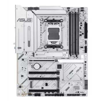 Motherboard ASUS X870 MAX GAMING WIFI7 W ATX — AMD X870, Socket AM5, DDR5, 4 DIMM, Wi‑Fi 7, 2.5Gb LAN