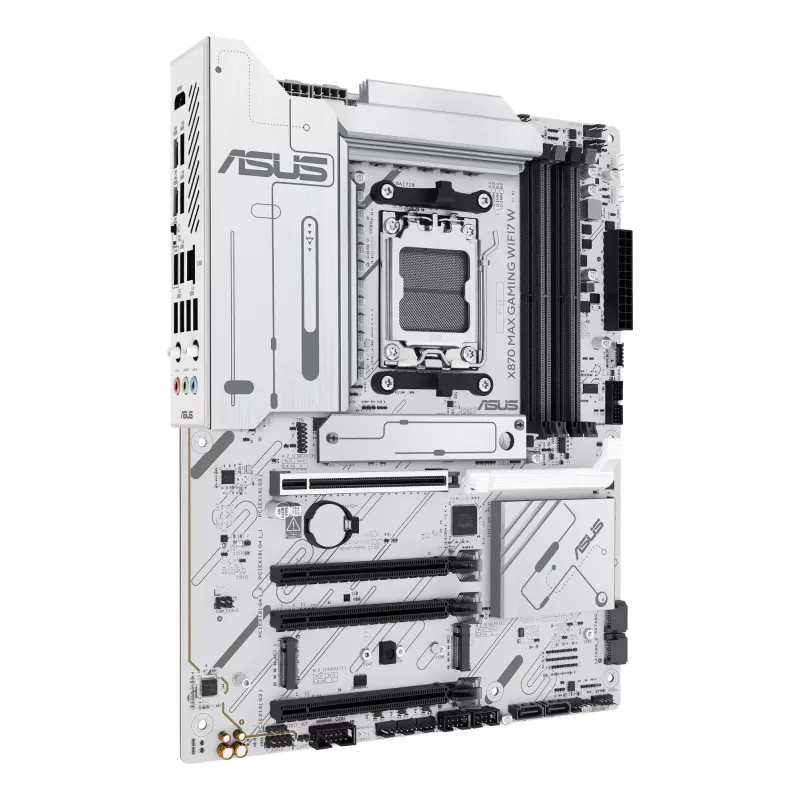 Motherboard ASUS X870 MAX GAMING WIFI7 W ATX — AMD X870, Socket AM5, DDR5, 4 DIMM, Wi‑Fi 7, 2.5Gb LAN