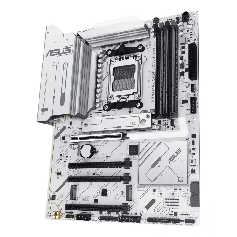 Motherboard ASUS X870 MAX GAMING WIFI7 W ATX — AMD X870, Socket AM5, DDR5, 4 DIMM, Wi‑Fi 7, 2.5Gb LAN