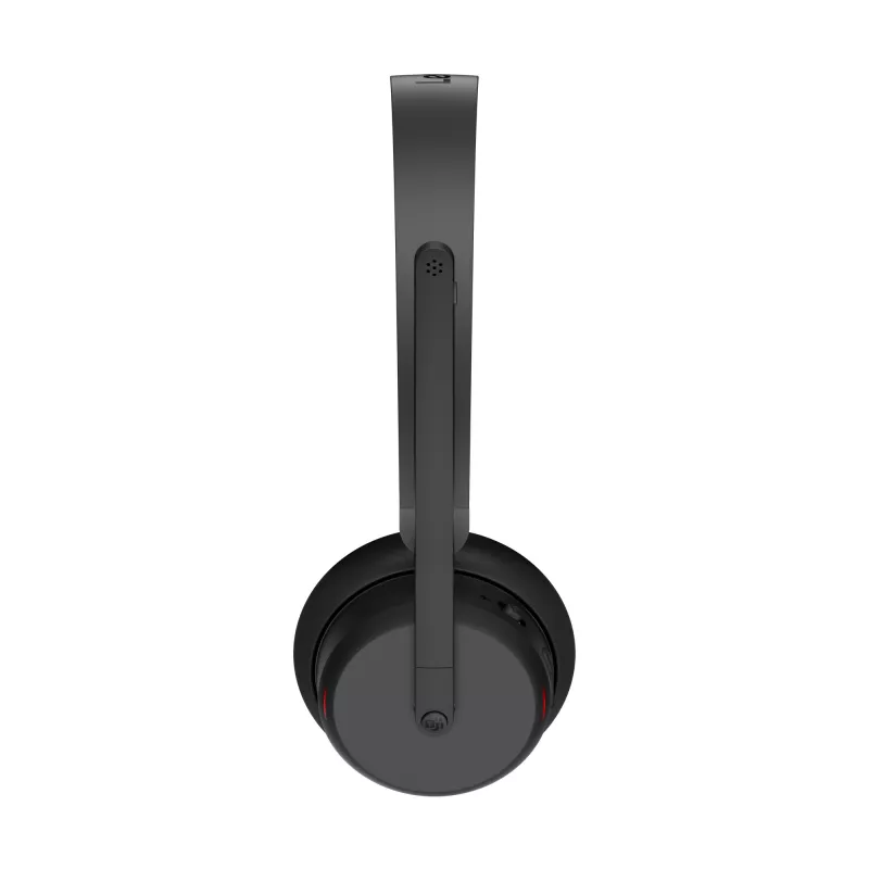 Lenovo 6550 Headset Wireless Head-band Office/Call center USB Type-C Bluetooth Black