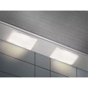 Semi built-in cooker hood Electrolux LFP326S, 598 mm, aluminium grease filter, 410 m³/h