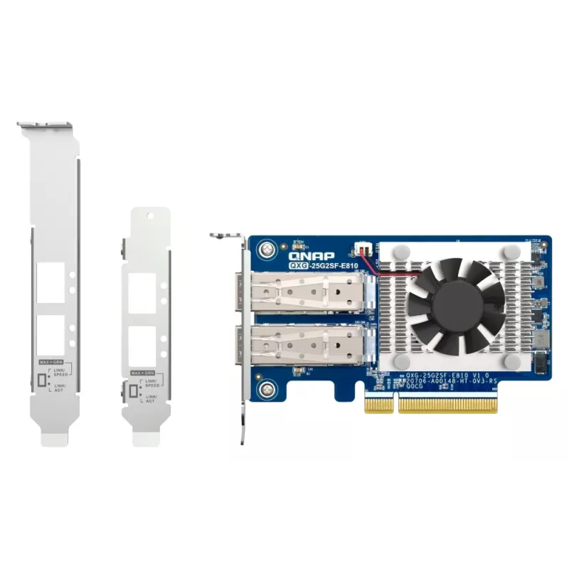 QNAP QXG-25G2SF-E810 network card Internal Fiber 25000 Mbit/s