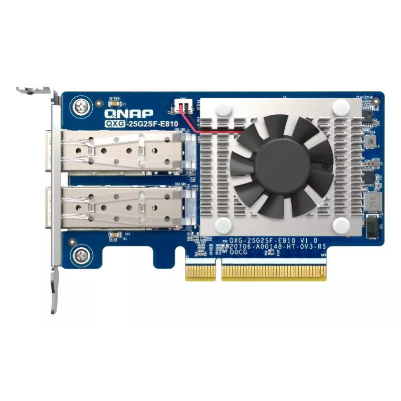 QNAP QXG-25G2SF-E810 network card Internal Fiber 25000 Mbit/s