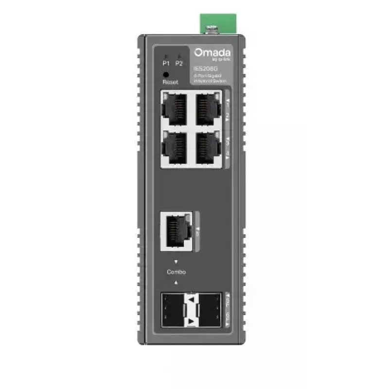 TP-Link Omada IES206G network switch Managed Gigabit Ethernet (10/100/1000) Black