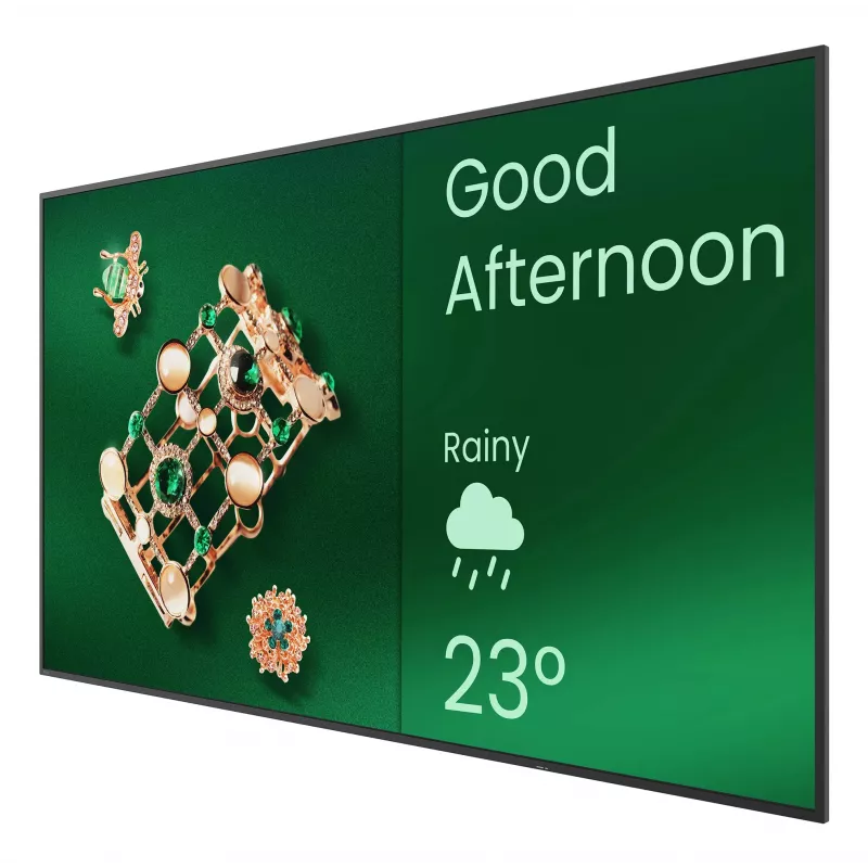 BenQ ST4304 Digital signage flat panel 109.2 cm (43 inch) 350 cd/m² 4K Ultra HD Black Built-in processor Android 14 18/7