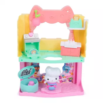 Action Figure Gabby's Dollhouse Cakey's Sprinkle Cake-tastic Kitchen Multicolour
