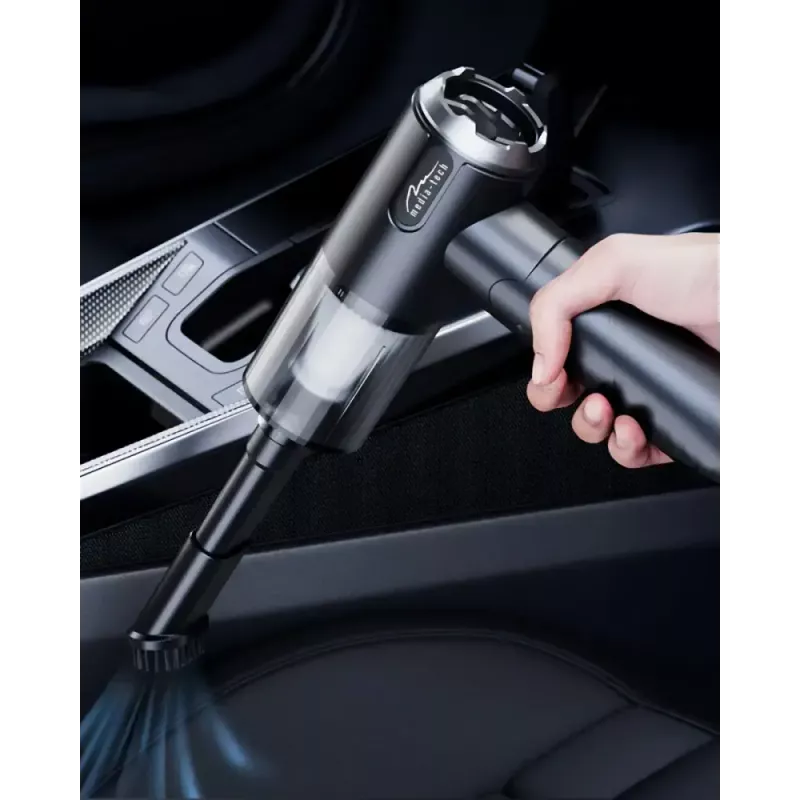Mini blower MEDIA-TECH MT6538 2 IN 1 Jet Air Duster — cordless handheld cleaner, 2000 mAh, 65 W, 2500 l/min, 7000 Pa
