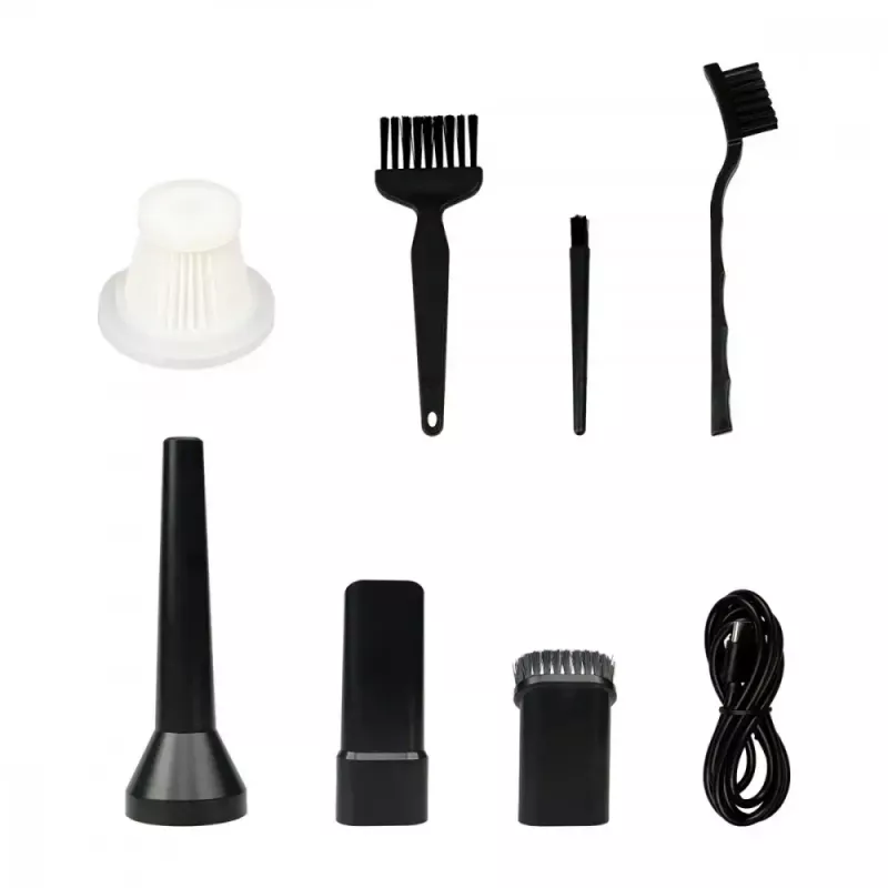 Mini blower MEDIA-TECH MT6538 2 IN 1 Jet Air Duster — cordless handheld cleaner, 2000 mAh, 65 W, 2500 l/min, 7000 Pa