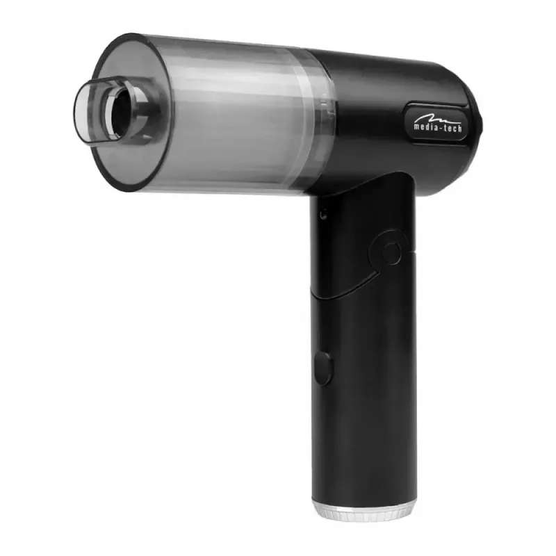 Mini blower MEDIA-TECH MT6538 2 IN 1 Jet Air Duster — cordless handheld cleaner, 2000 mAh, 65 W, 2500 l/min, 7000 Pa