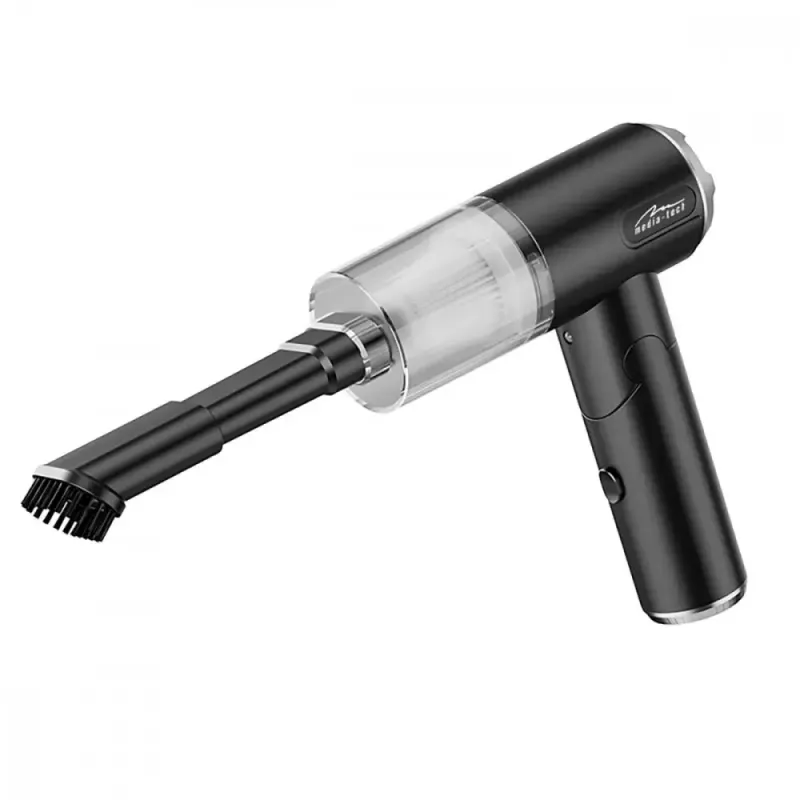 Mini blower MEDIA-TECH MT6538 2 IN 1 Jet Air Duster — cordless handheld cleaner, 2000 mAh, 65 W, 2500 l/min, 7000 Pa