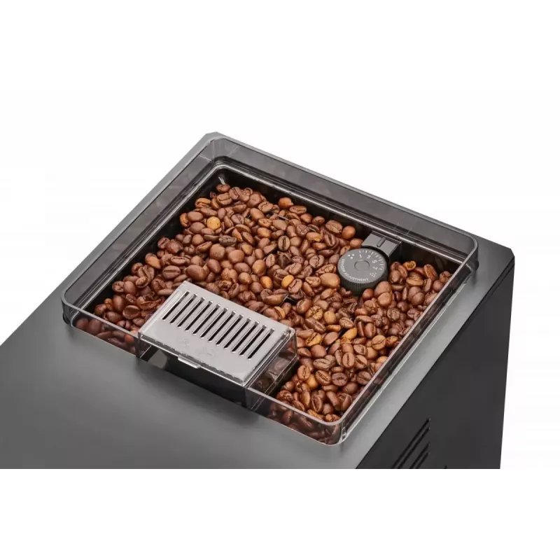 Amica Elegance CM 7011 espresso coffee machine, steel grinder, integrated milk frothing system