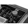 Amica Elegance CM 7011 espresso coffee machine, steel grinder, integrated milk frothing system
